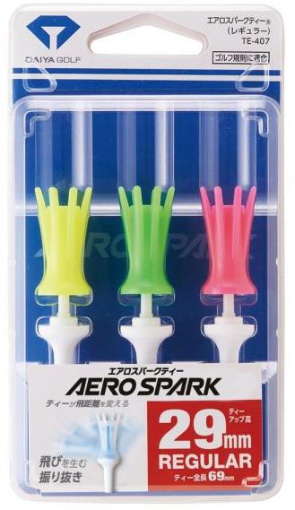 Tee golf nhựa 69MM Aero Spark TE 407 Japan | DAIYA - hình thu nhỏ 4