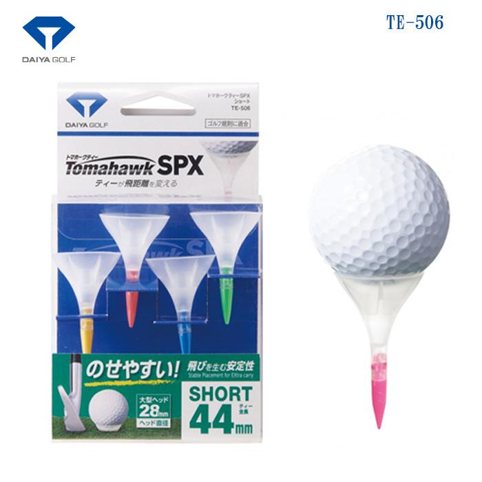Tee golf nhựa 44MM hình Phễu Tomahawk SPX TE 506 Short Japan | DAIYA từ Golf