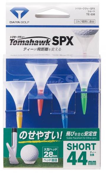 Tee golf nhựa 44MM hình Phễu Tomahawk SPX TE 506 Short Japan | DAIYA - hình thu nhỏ 5