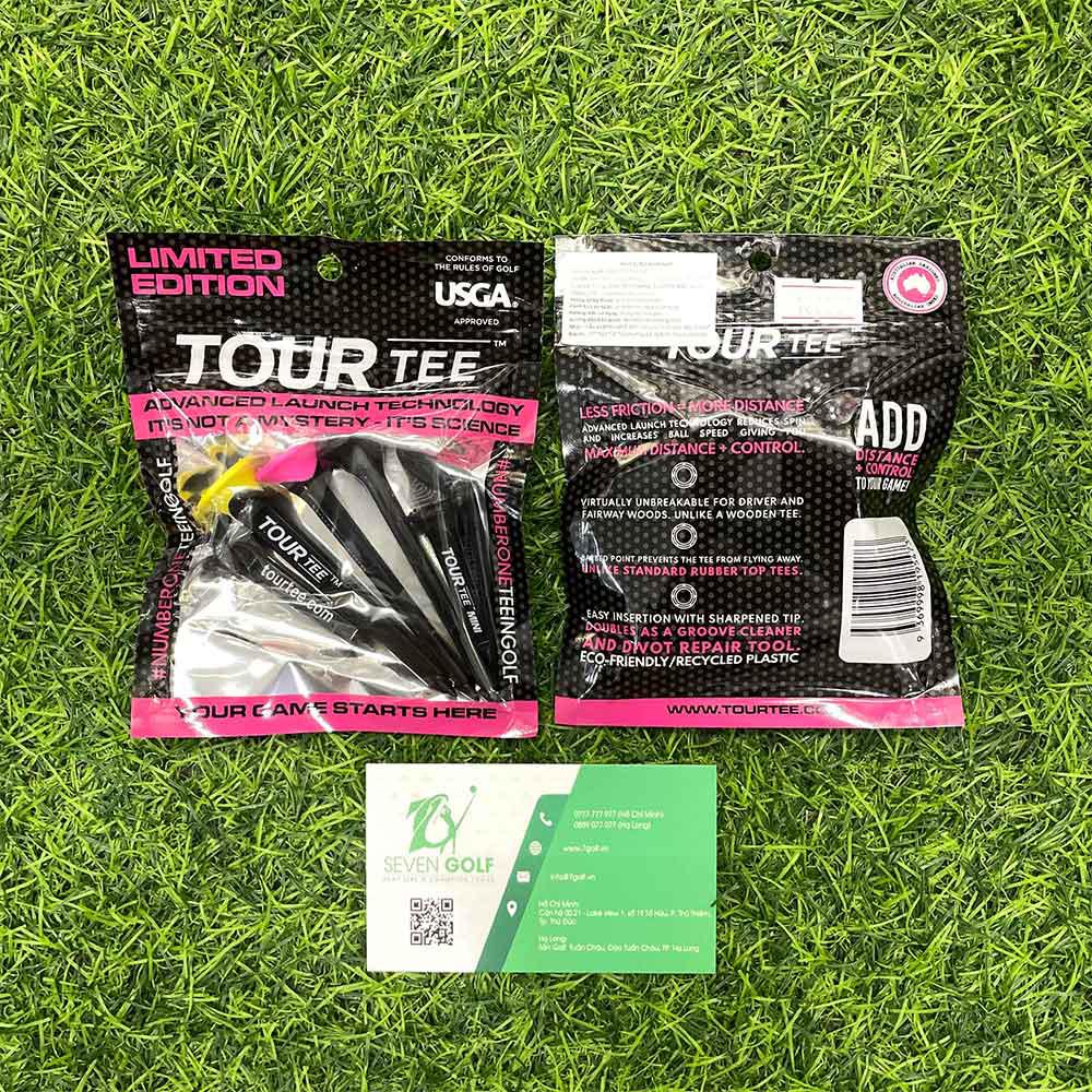 Tee golf nhựa Limited Edition Tour Tee Combo (L/3, S/2) từ Golf