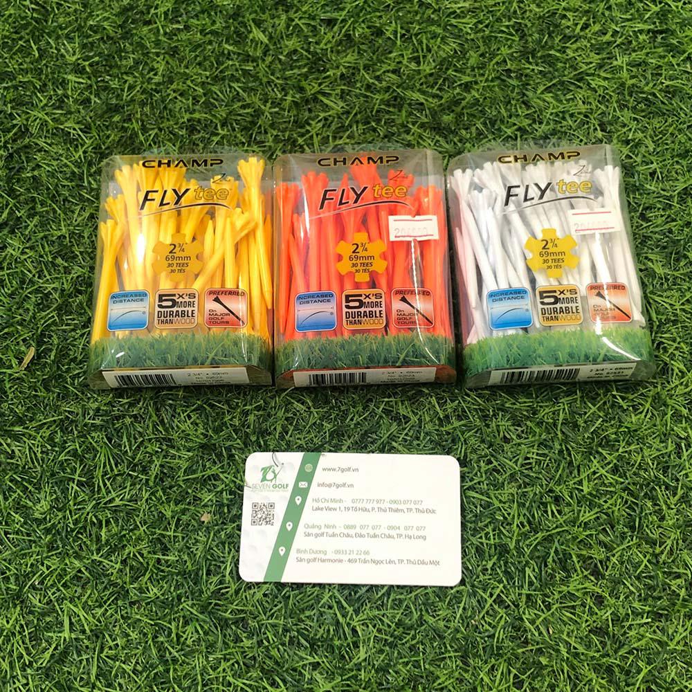 Champ Fly Tee Golf 2 3/4 30pcs Pack (Yellow) - hình thu nhỏ 2