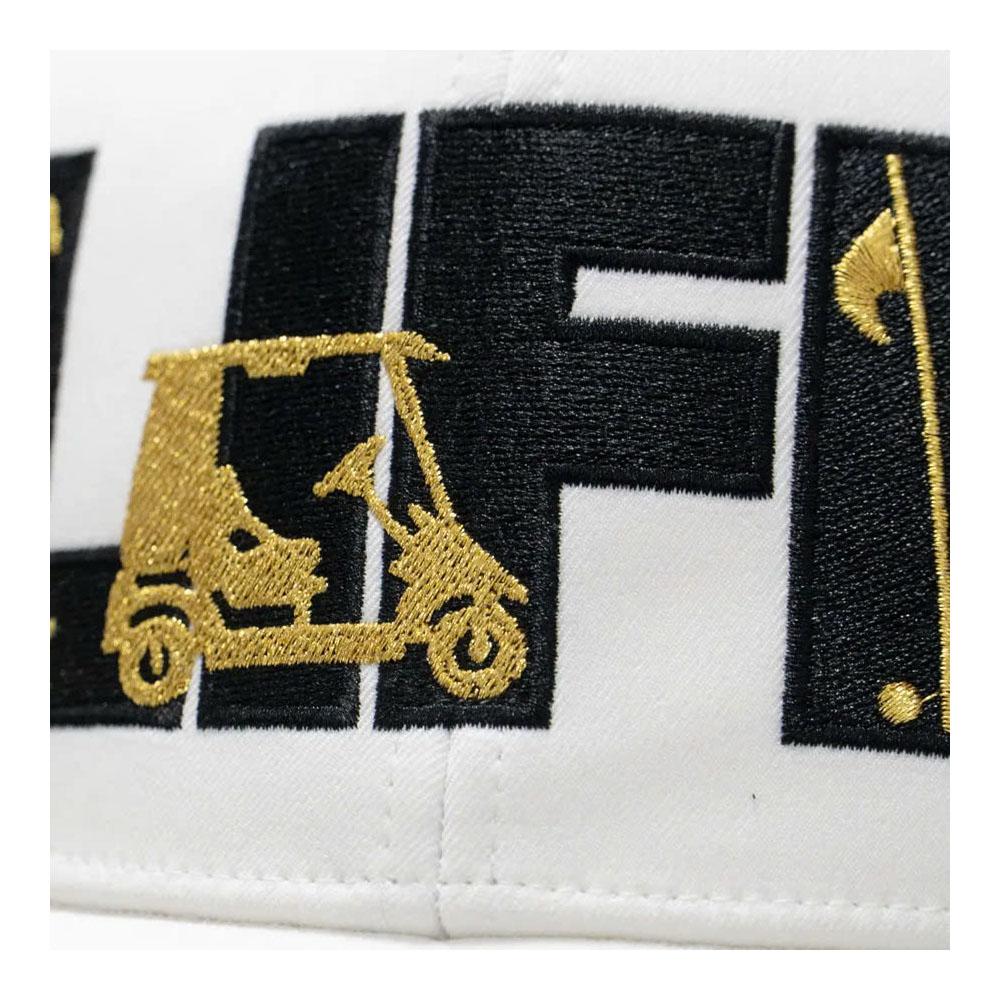 Nón Golf Kết Phối Lưới Thể Thao Golf Life HGFUPKM25FW04 WH - hình thu nhỏ 2