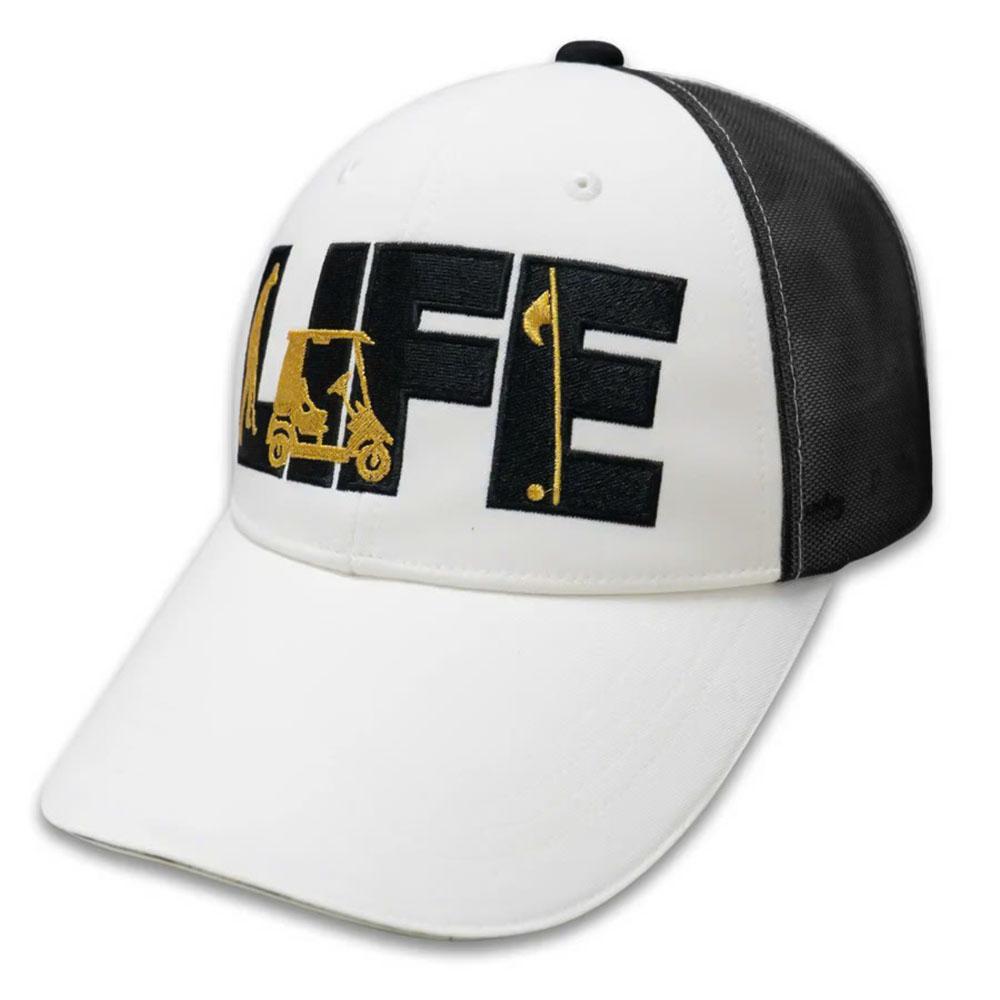 Nón Golf Kết Phối Lưới Thể Thao Golf Life HGFUPKM25FW04 WH - hình thu nhỏ 3