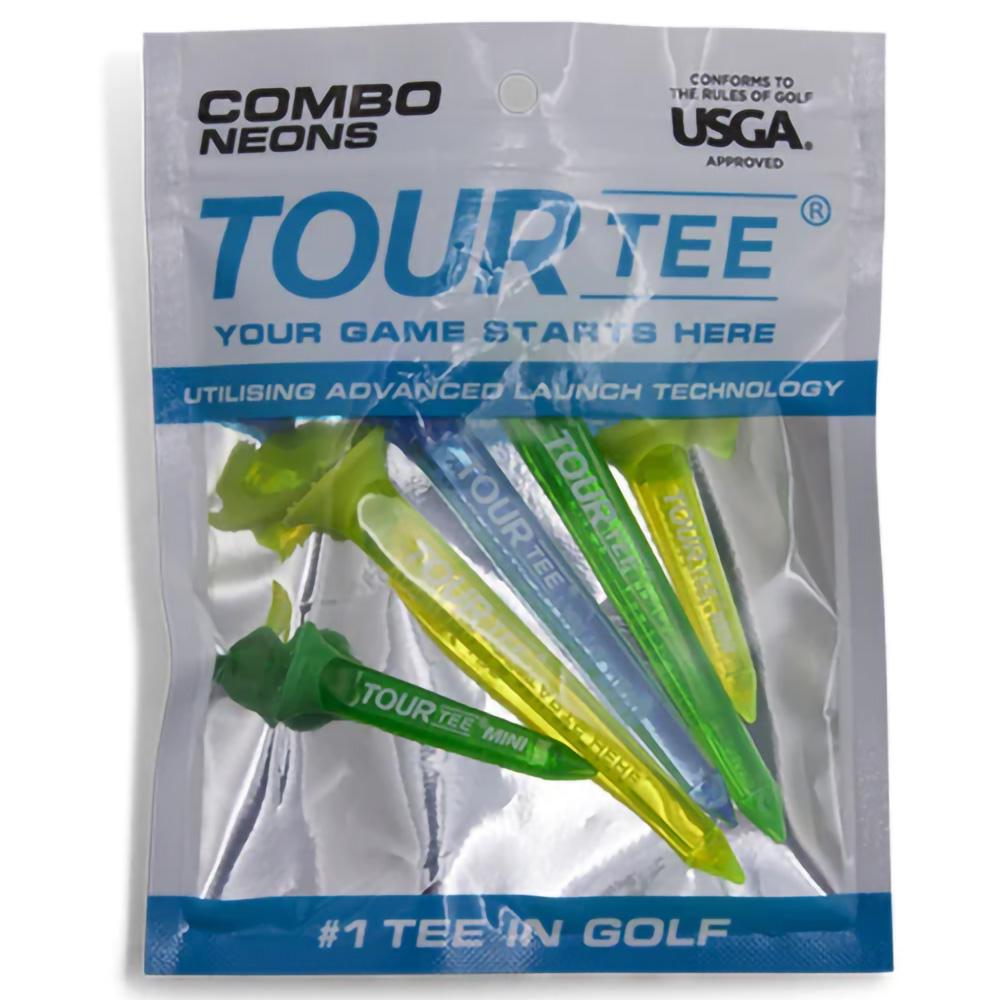 Tee Golf Tour Tee Combo Neon Blue (L/3, S/2) từ Golf