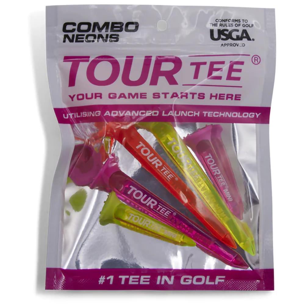 Tee Golf Tour Tee Combo Neon Pink (L/3, S/2) từ Golf