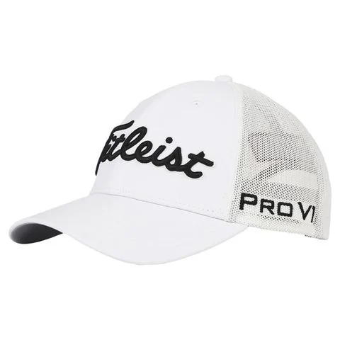 Nón kết golf nam TOUR PERFORMANCE MESH WHT/BLK TH25ATPM-10 | Titleist