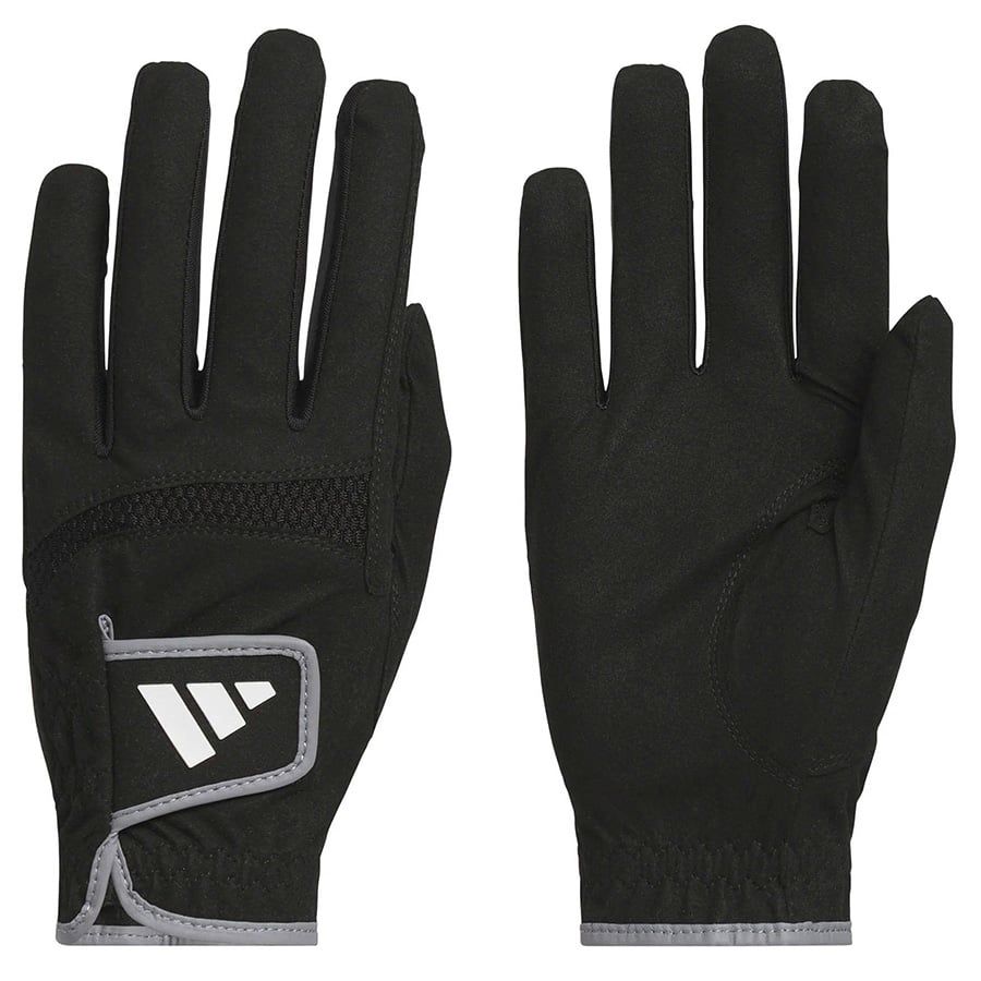 Cặp găng tay golf nam Rain Glove Pair 25 Black JM6726 | Adidas từ Găng tay golf