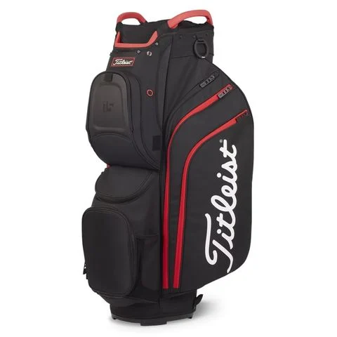 Túi gậy golf CART 15 BLACK/BLACK/RED TB22CT8-006 | Titleist