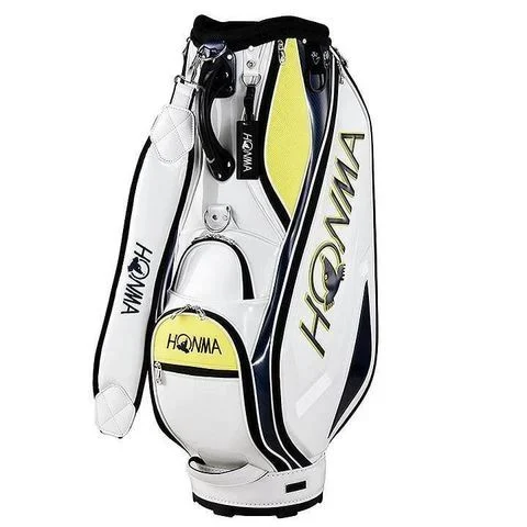 Túi Gậy Golf PU Bóng CB12305 WHITE/YELLOW | HONMA