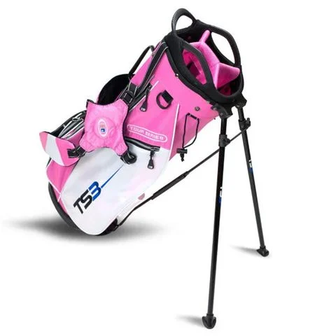 Túi gậy golf trẻ em TS3-60 Stand Bag 32 Inch, v5 - Pink-White Bag 60251 | US Kids Golf