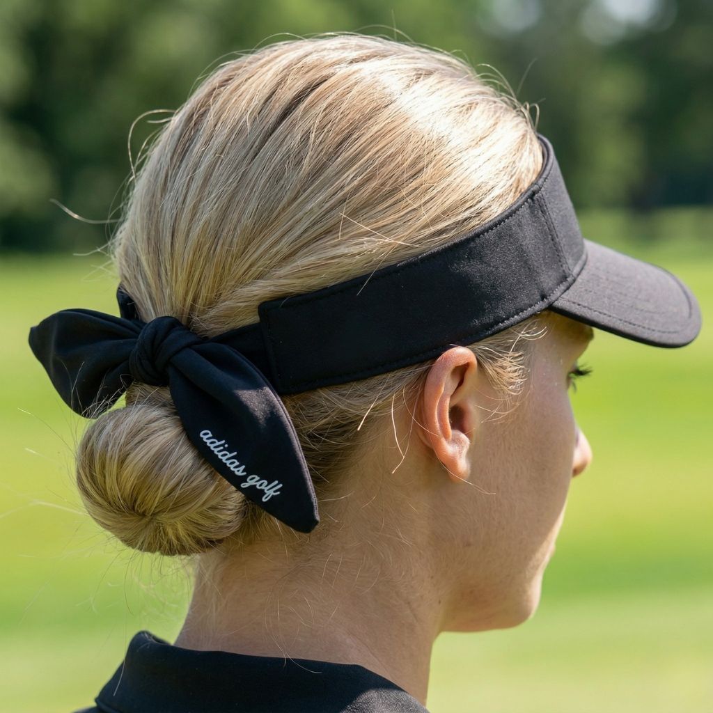Nón nửa đầu golf nữ Ribbon Visor KD8873-OSFW | Adidas - hình thu nhỏ 4