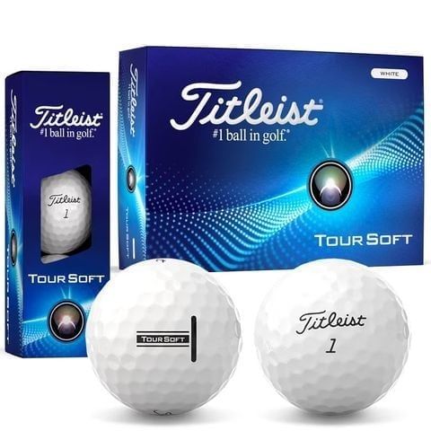 Hộp 12 bóng golf Tour Soft 2024 màu Trắng MEGA SALE | Titleist