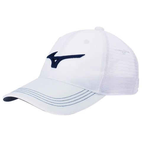 Nón kết golf nam TOUR AMERICAN MESH CAP WHITE/NAVY E2MW201088 | Mizuno từ Mizuno