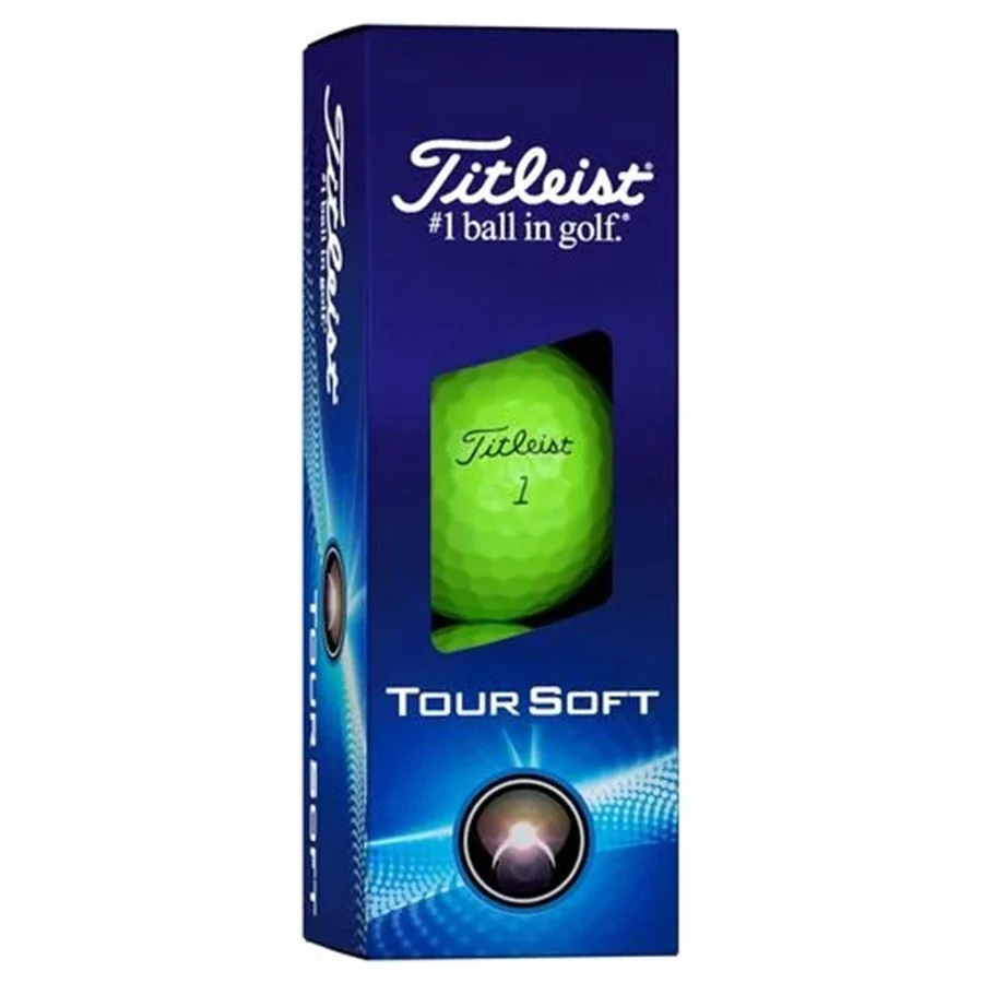 Hộp 12 bóng golf Tour Soft 2024 màu Xanh MEGA SALE | Titleist