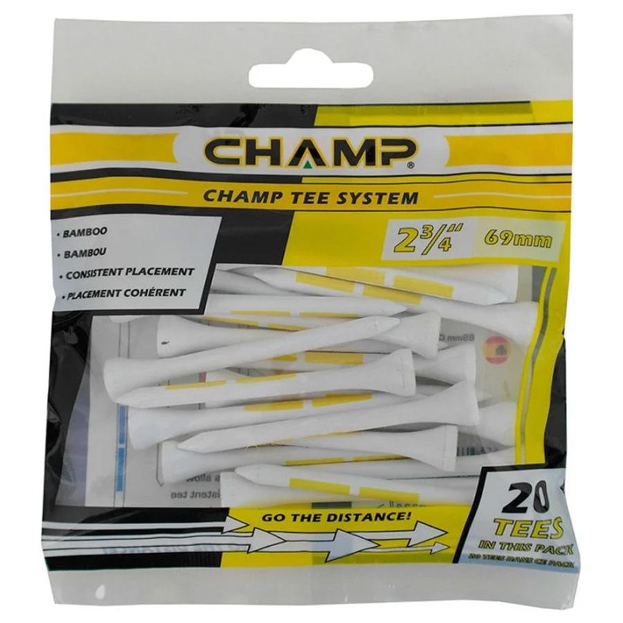 Gói 20 Tee Bamboo 2-3/4" (69mm) 20P Pack (CTS2340220) | CHAMP
