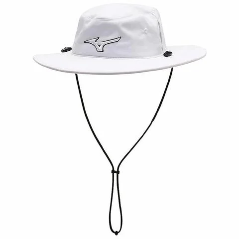 Nón rộng vành UNISEX LOGO HAT WHITE E2MWA23401 | Mizuno từ Mizuno