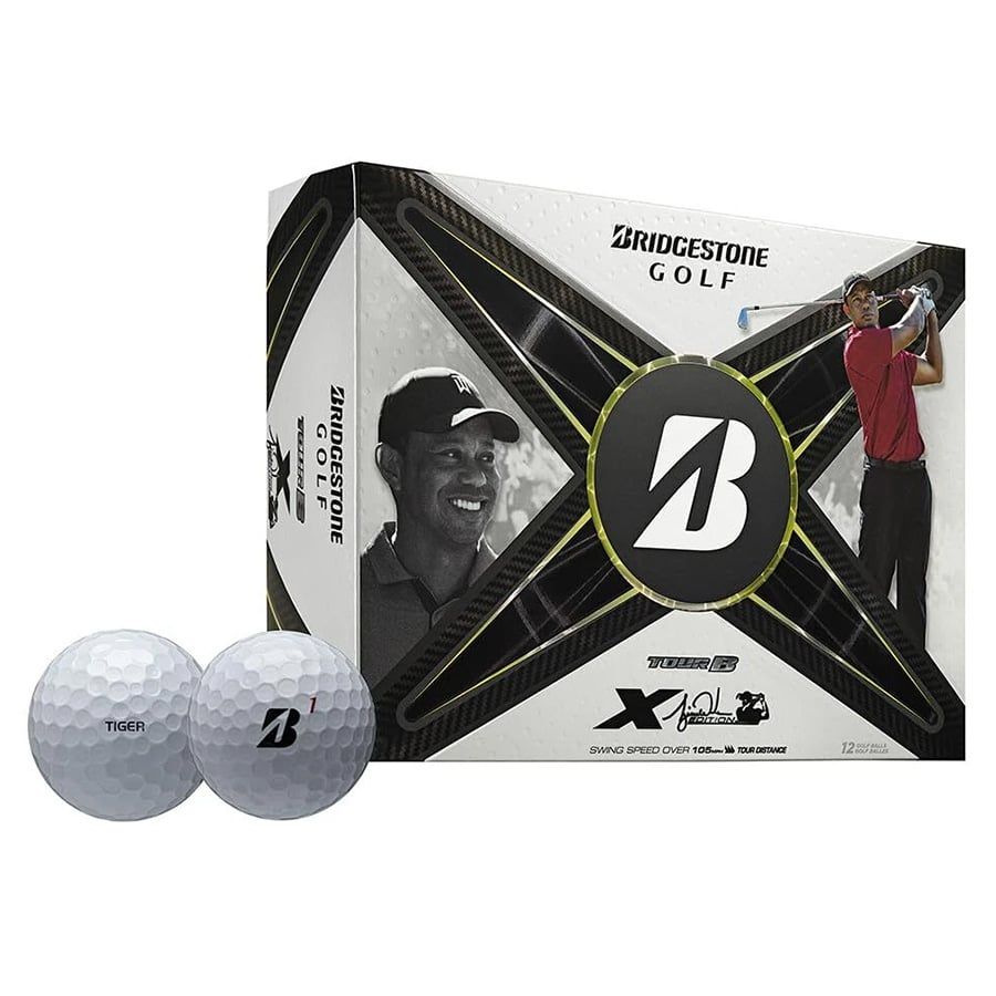 Hộp 12 bóng golf Tour B X Tiger Wood | BridgeStone