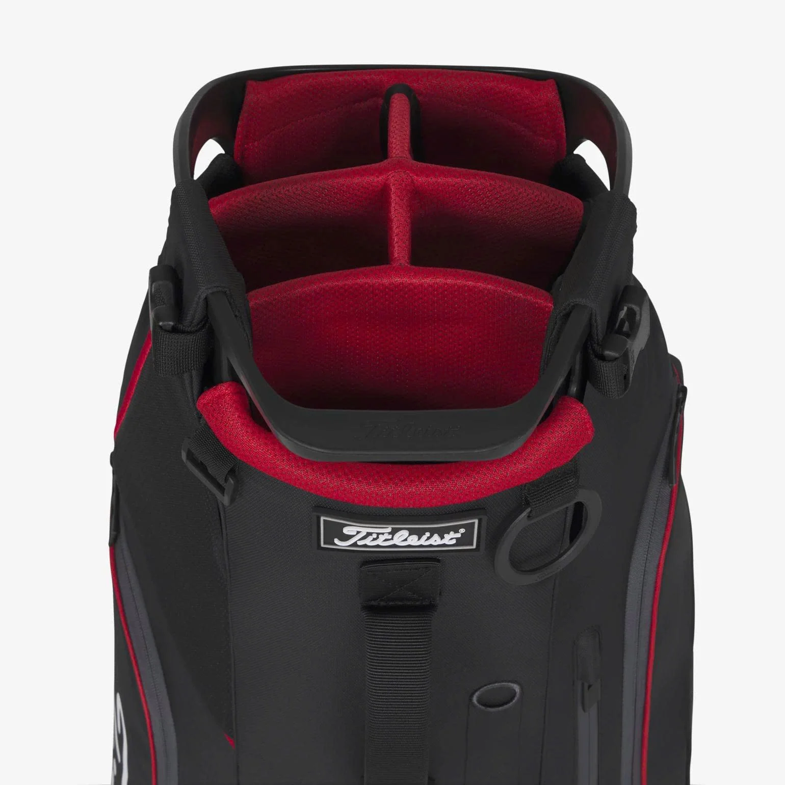 TB25SX6A-006 Túi gậy Titleist HYBRID 5 ASIA BLACK/BLACK/RED - hình thu nhỏ 4