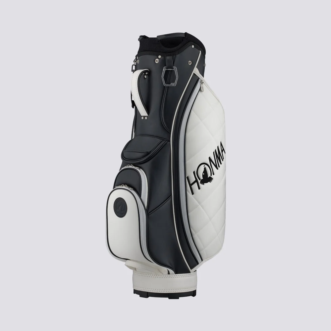 CB12511 Túi gậy Honma CART BAG BLACK/WHITE - hình thu nhỏ 2