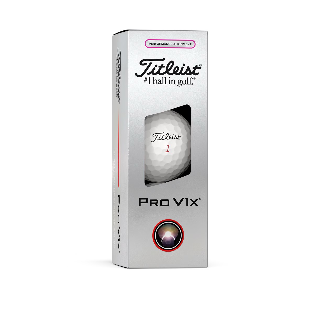 T2049S-PAP Bóng Titleist 25 PRO V1X PERFRM ALGN PINK ( Thỏi ) - hình thu nhỏ 3