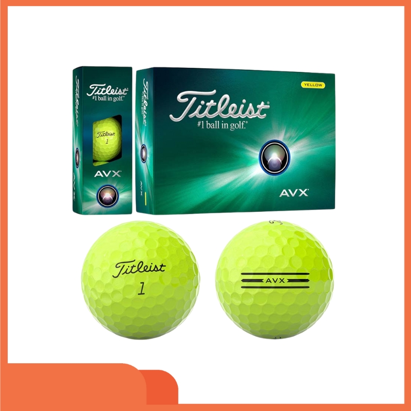 Bóng Golf Titleist AVX Vàng 2024 từ Titleist
