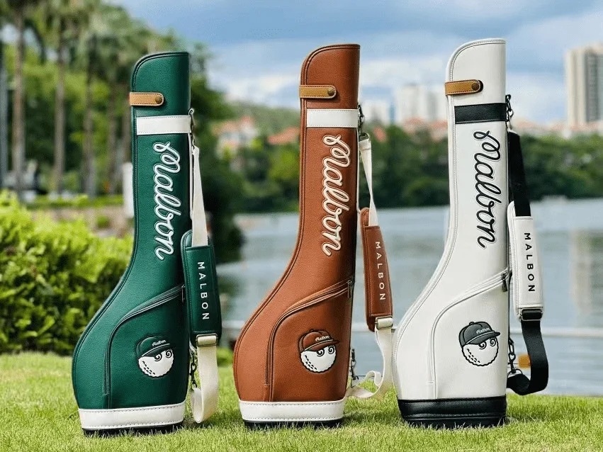 Túi Gậy Golf Mini Malbon -Xanh/Trắng/Nâu/Đen – TDGG07 từ Túi golf