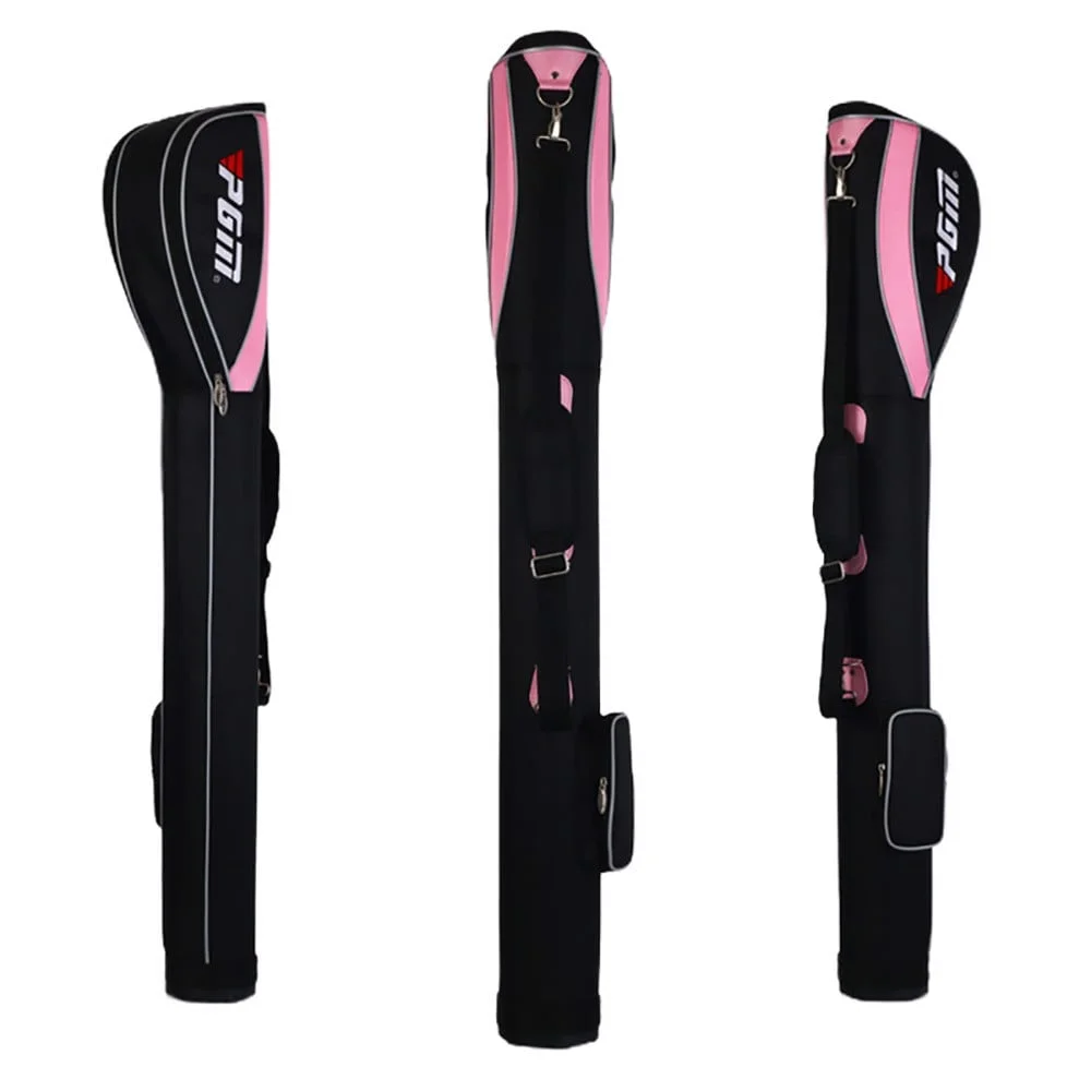 Túi Đựng Gậy Tập Golf PGM – Xám/Cam/Hồng - hình thu nhỏ 4
