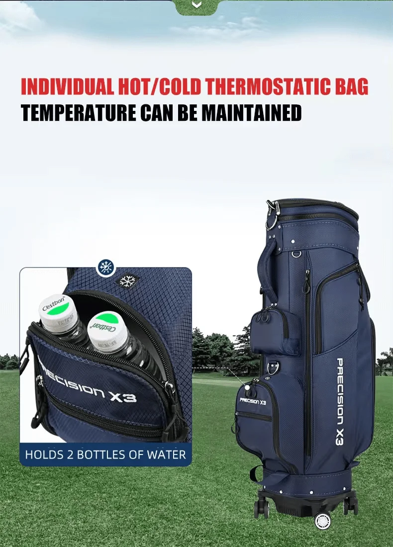 Túi Gậy Golf Fullset PGM – 4 Bánh – QB062 - hình thu nhỏ 6