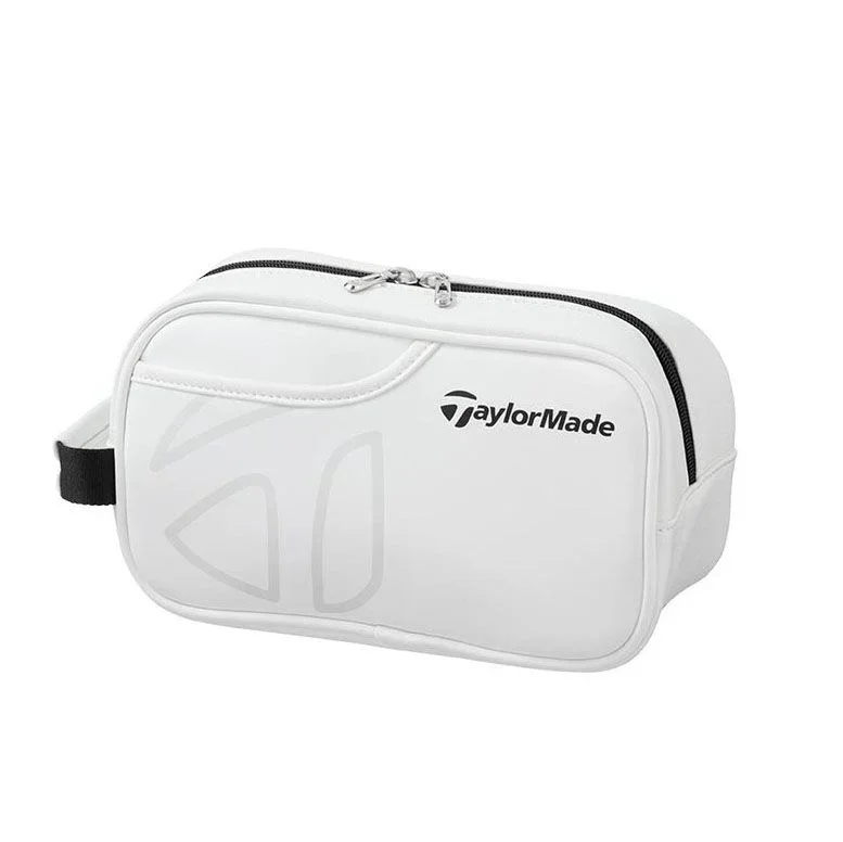 Túi Golf Cầm Tay TaylorMade Đen/Trắng/Xám - hình thu nhỏ 4