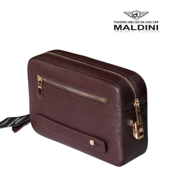 Túi Clutch Nam Cầm Tay Chơi Golf Cao Cấp Da Thật – Đen/Nâu/Xanh - hình thu nhỏ 3