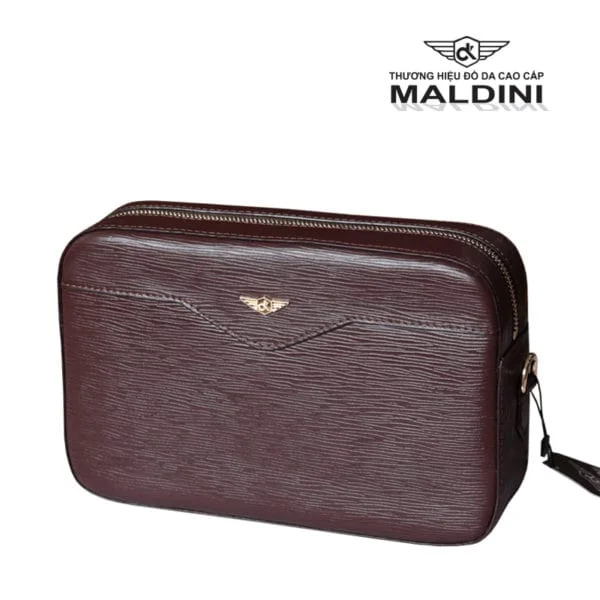 Túi Clutch Nam Cầm Tay Chơi Golf Cao Cấp Da Thật – Đen/Nâu/Xanh - hình thu nhỏ 4