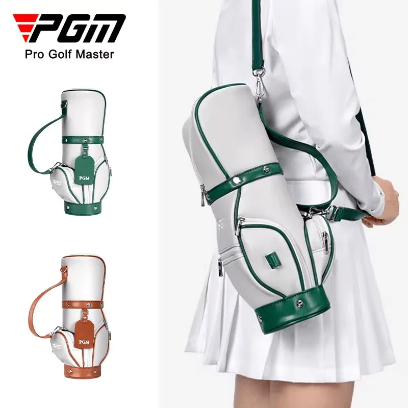 Túi Golf Cầm Tay Mini Cute PGM – Xanh/Nâu từ Túi golf