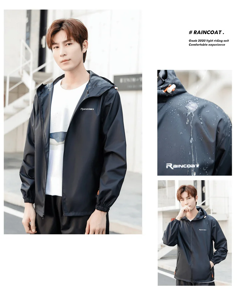 Bộ Áo Mưa Golf Nam | Rain Coat - hình thu nhỏ 4