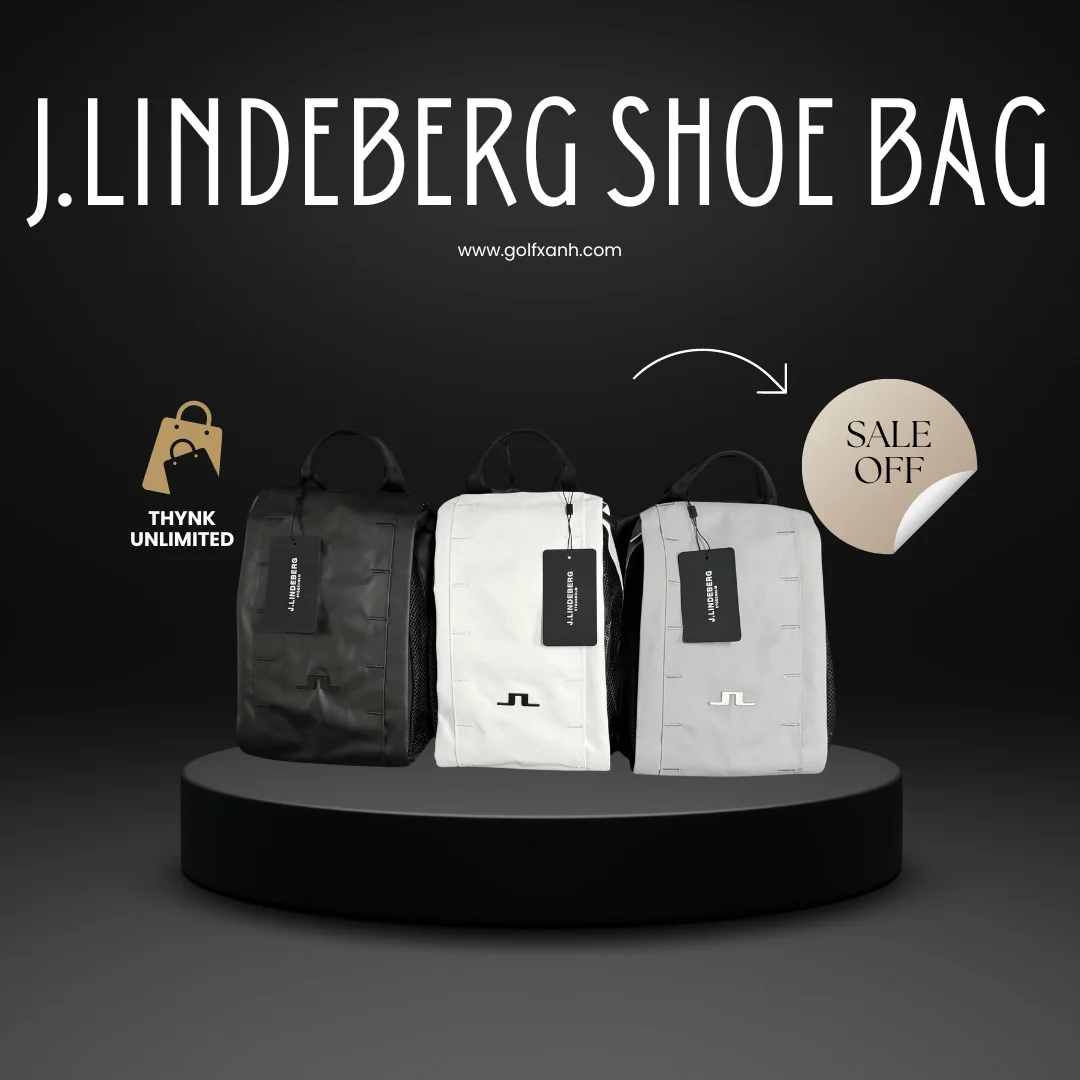 Túi Đựng Giày Golf JL Vải Dù | J.Lindeberg