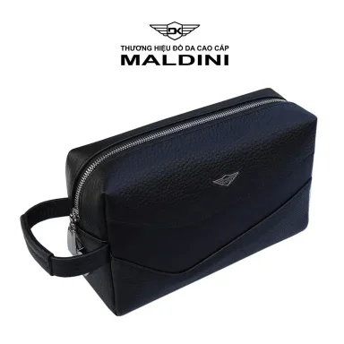Túi Cầm Tay Chơi Golf 1 Ngăn Da Bò | Maldini