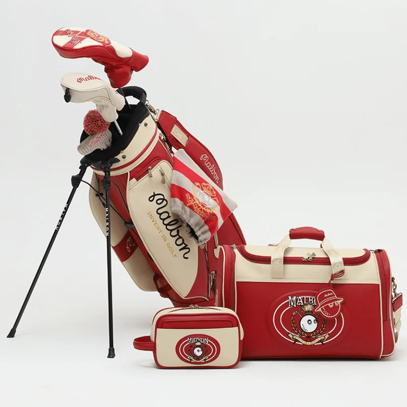 Bộ Túi Golf Newtro Heritage | Malbon