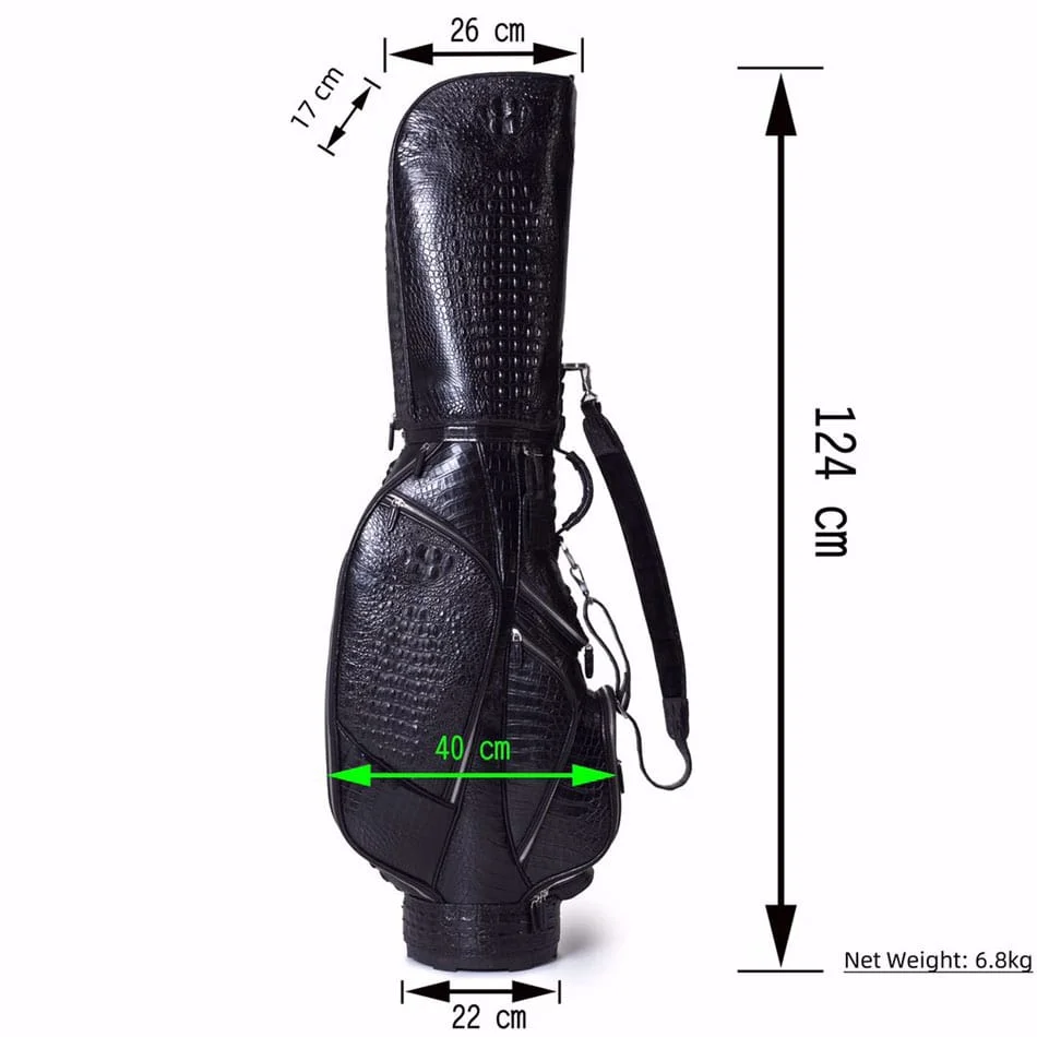 Túi Đựng Gây Golf Da Cá Sấu - hình thu nhỏ 10