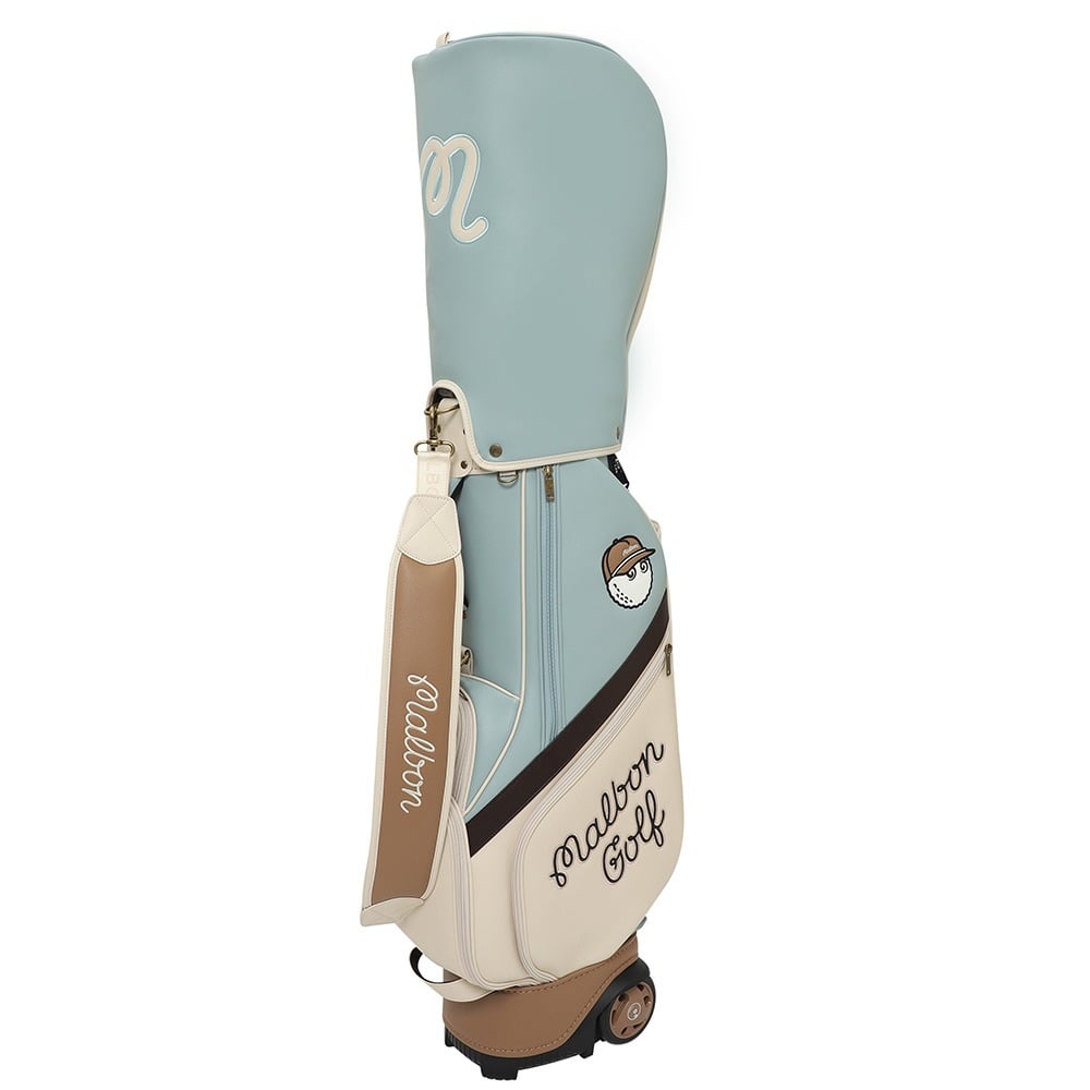 Túi Gậy Golf Bánh Xe Kéo Màu Khối | Malbon