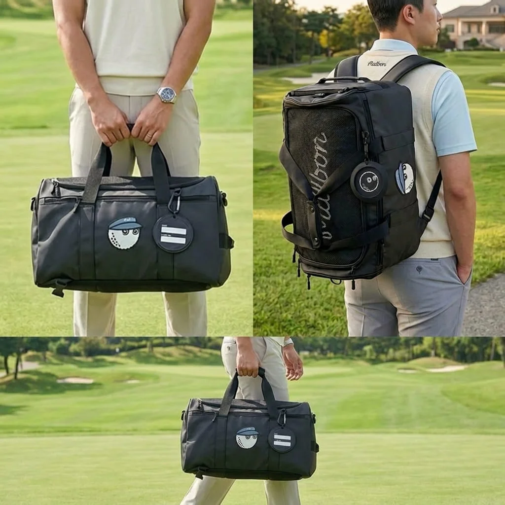 2 Trong 1 Balo và Túi Xách Đựng Quần Áo Golf | Malbon