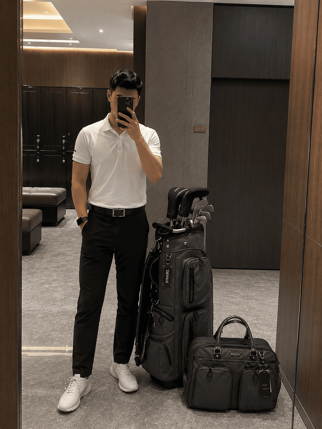 Bộ Túi Gậy Golf Và Túi Đựng Quần Áo | Dennis Golf - hình thu nhỏ 2