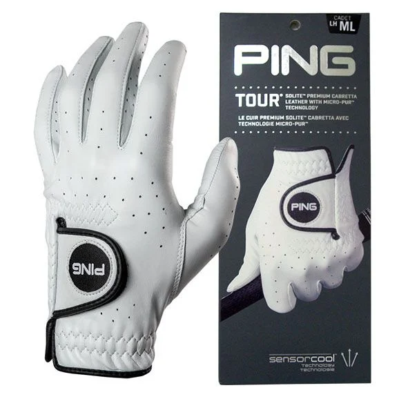 Găng tay cadet golf nam TOUR DIRECT 34723 WHITE | PING