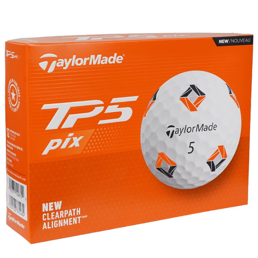Hộp 12 bóng golf TM24 TP5 pix3.0 GLB dz | TaylorMade