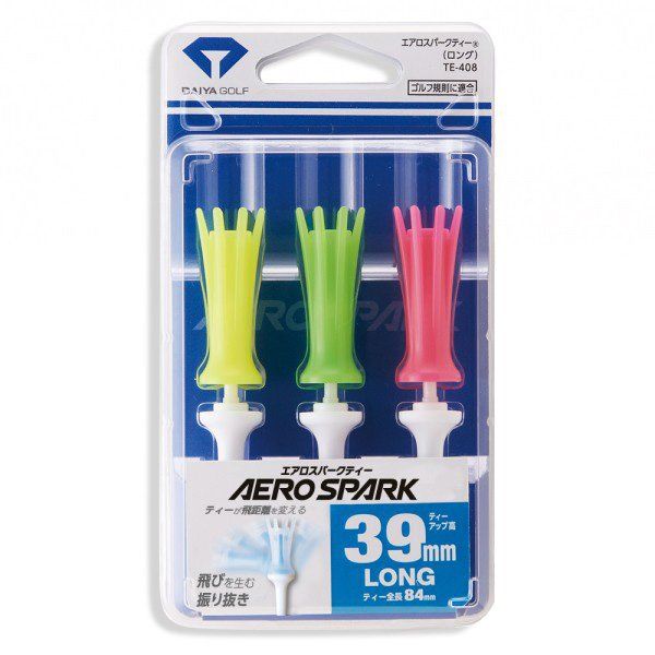Tee golf Aero Spark Tee TE 408 Long 84mm Japan | DAIYA