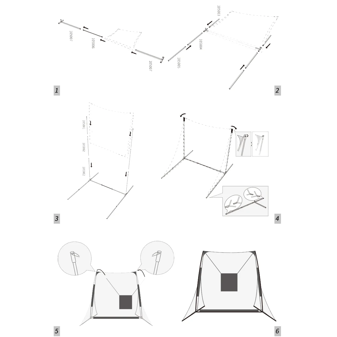 BỘ LƯỚI TẬP SWING GOLF - PGM LXW015 - hình thu nhỏ 4