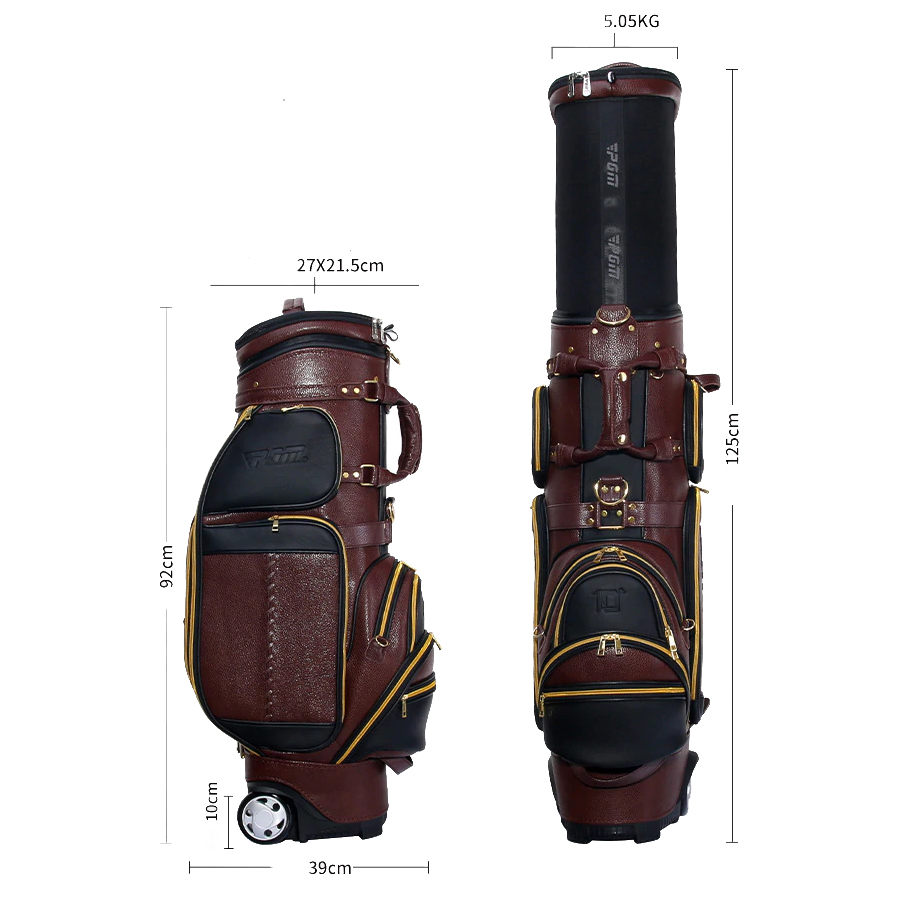 TÚI GẬY GOLF FULLSET DA CAO CẤP - PGM QB043 - hình thu nhỏ 3