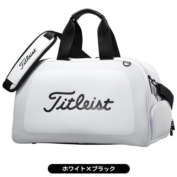 TA23ABBJ-10 Túi xách tay TT ASPIRER BOSTON BAG Wht/Blk