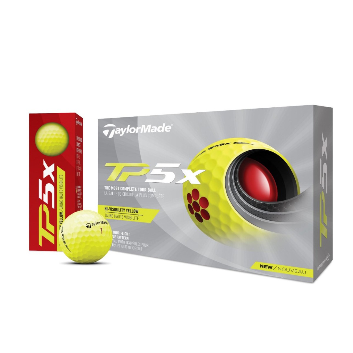 Bóng TaylorMade TM21 TP5X GLB Yellow từ TaylorMade