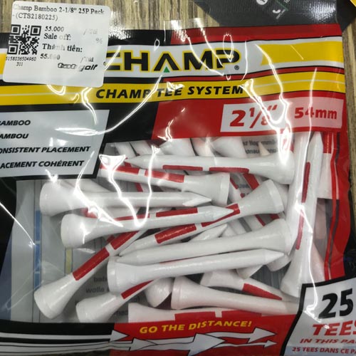 Champ Bamboo 2-1/8" 25P Pack - (CTS2180225) từ Golf