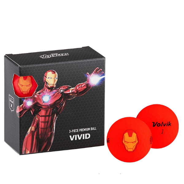 Bóng golf Volvik Marvel Iron Man Pack từ Bóng golf