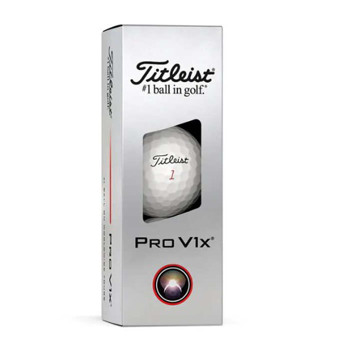 Bóng golf Titleist Pro V1X (25) WH từ Titleist